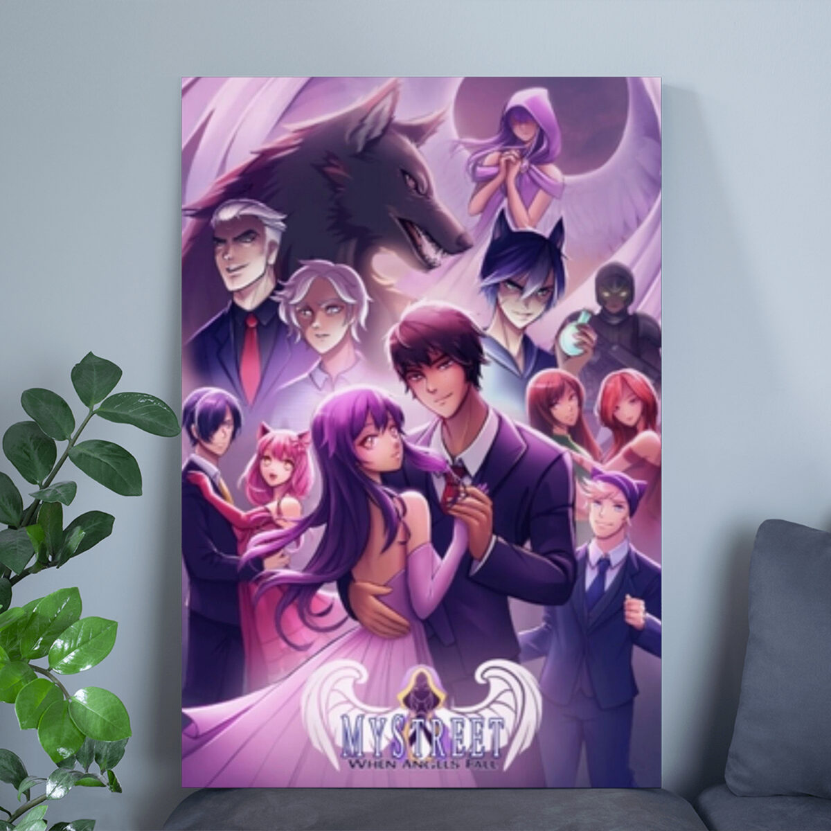 Show Your Love for Aphmau Poster | Perfect for Fans and Collectors Canvas