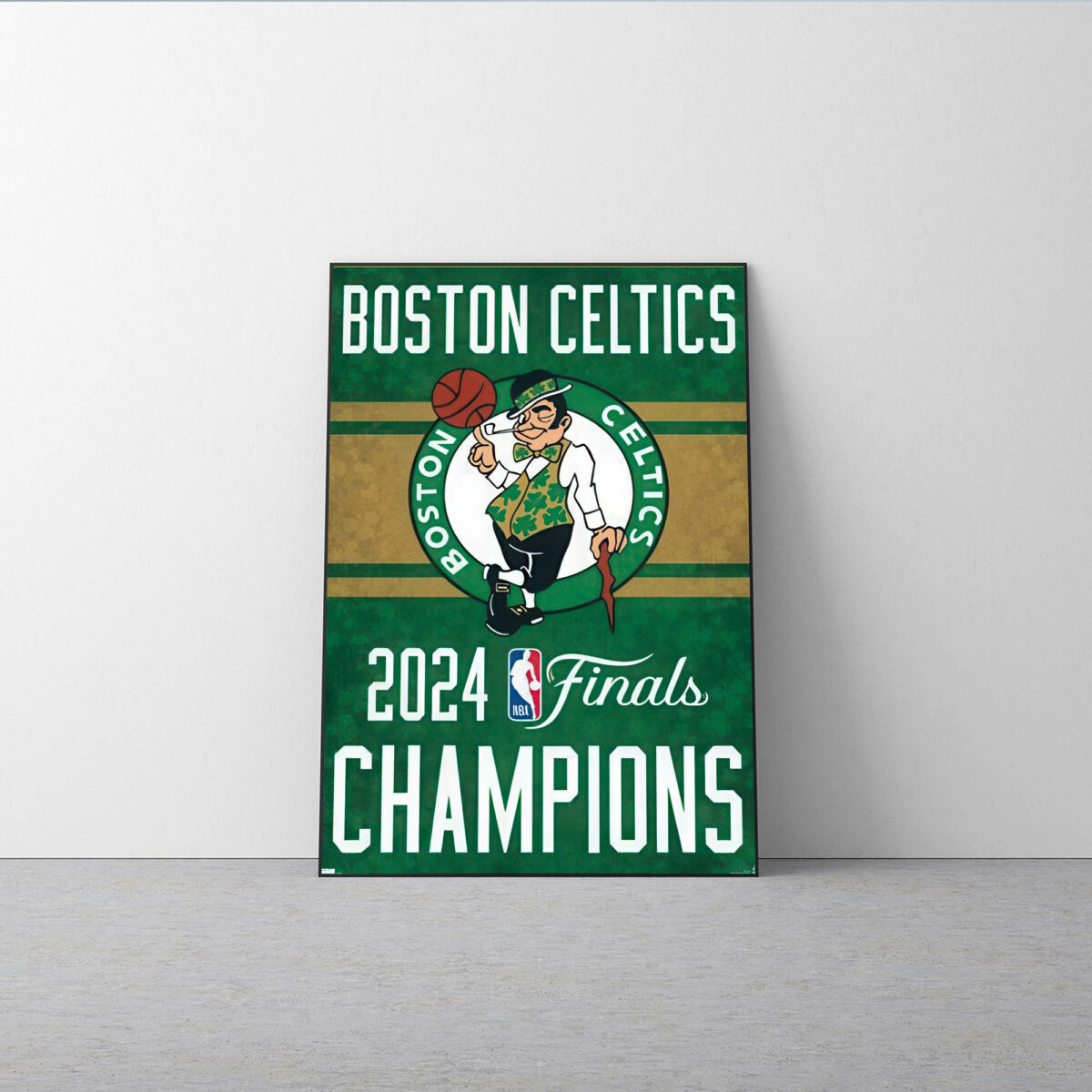 Boston Celtics 2024 NBA Champions Poster – NBA team Canvas