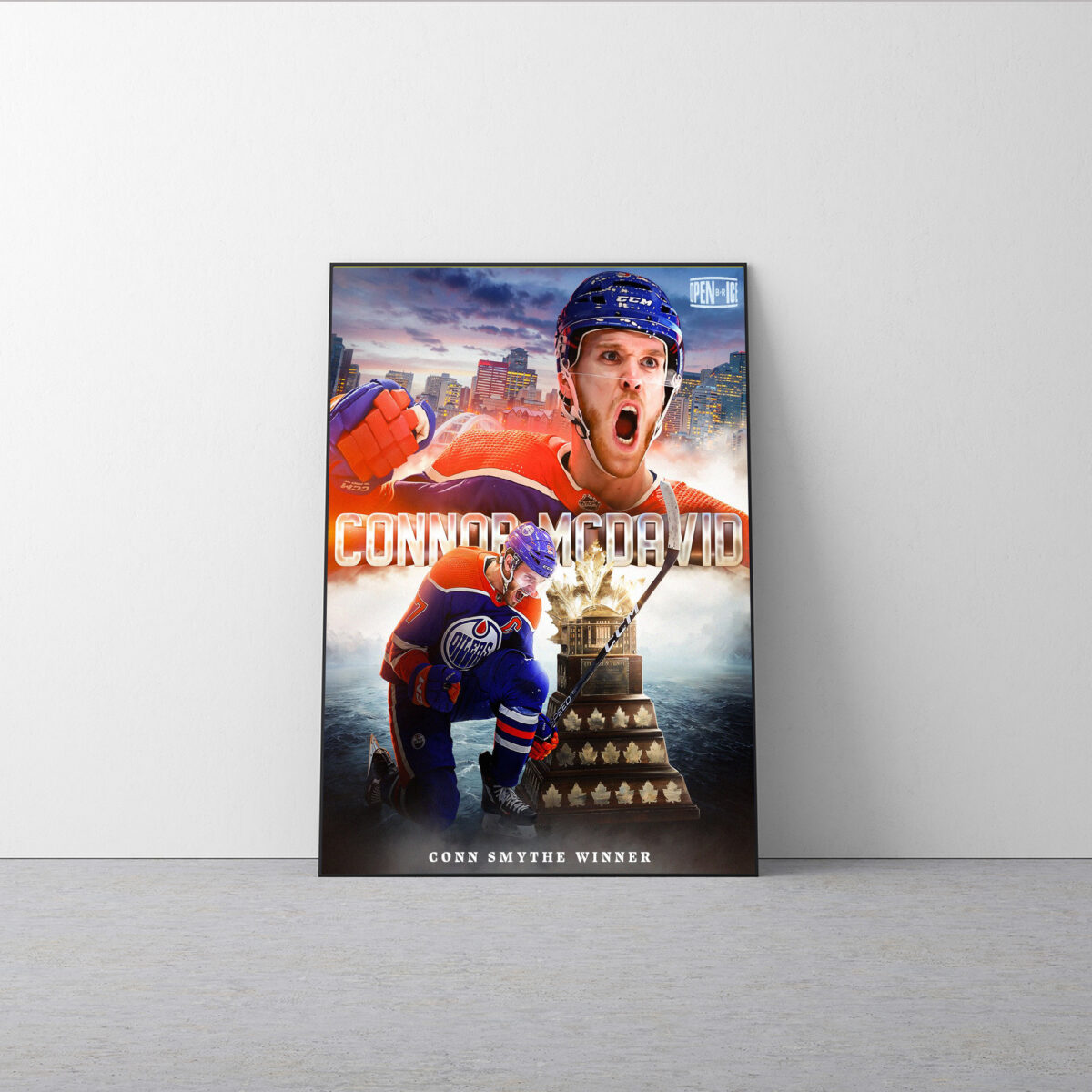 Connor McDavid has won the Conn Smythe Trophy Poster - Connor McDavid's GENERATIONAL playoff Canvas