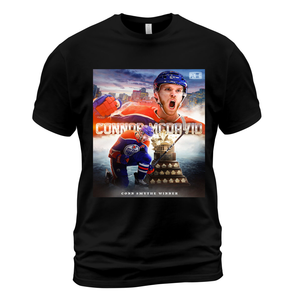 Connor McDavid 2024 Conn Smythe Trophy Winner T-shirt | Stanley Cup MVP Sweatshirt | Celebrate NHL MVP Hoodie