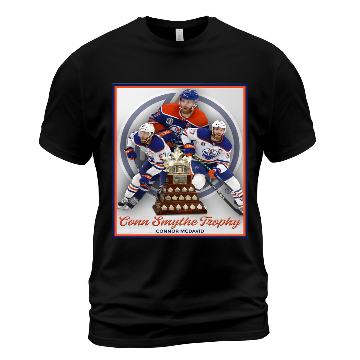 Connor McDavid 2024 Conn Smythe Trophy Winner T-shirt | Stanley Cup MVP Sweatshirt | Celebrate NHL MVP Hoodie