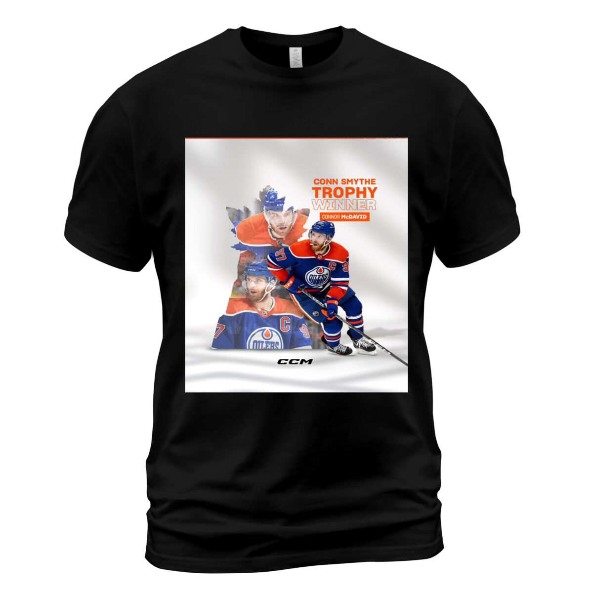 Connor McDavid 2024 Conn Smythe Trophy Winner T-shirt | Stanley Cup MVP Sweatshirt | Celebrate NHL MVP Hoodie