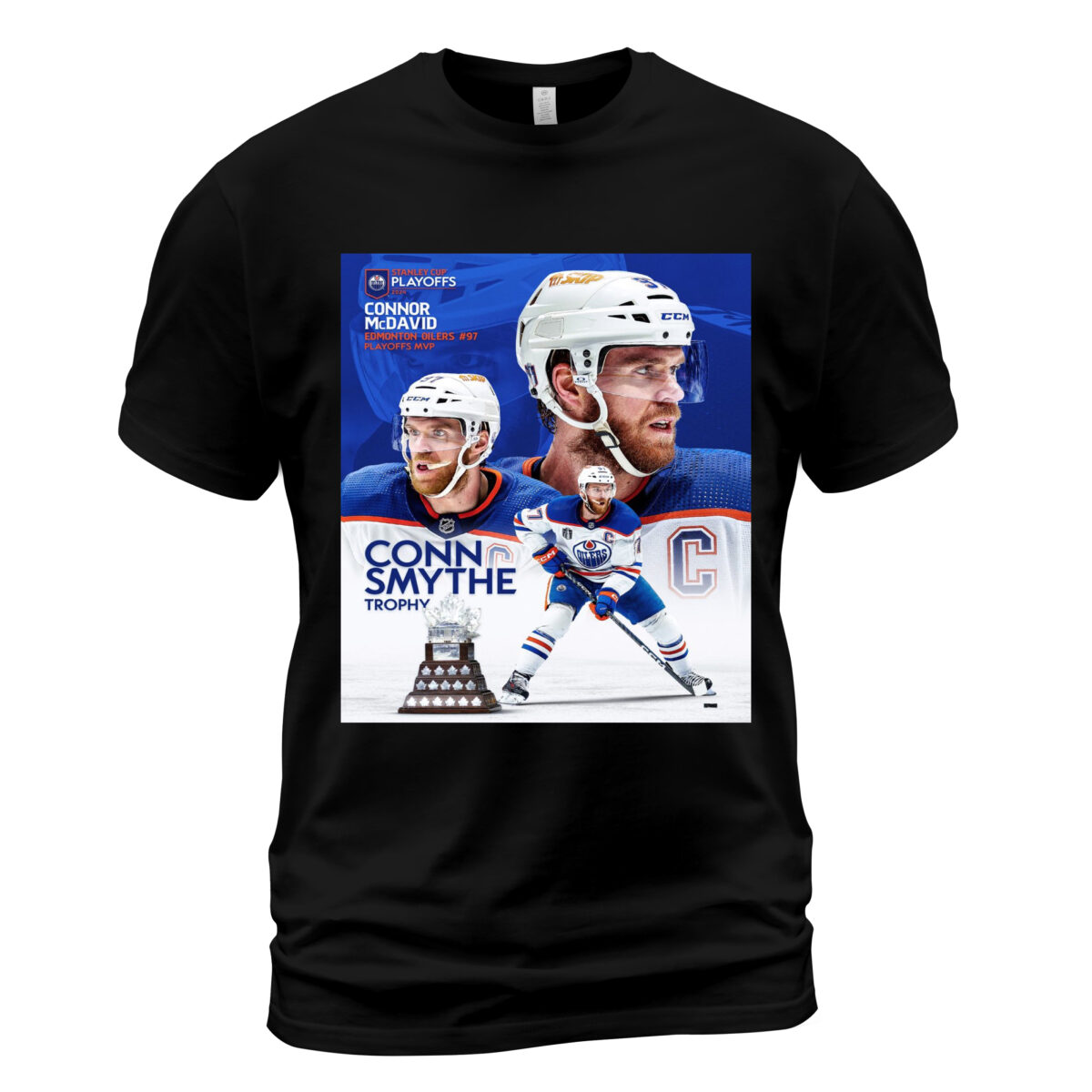 Connor McDavid MVP T-shirt | 2024 Conn Smythe Trophy Stanley Cup Champion Sweatshirt | Celebrate NHL MVP Hoodie