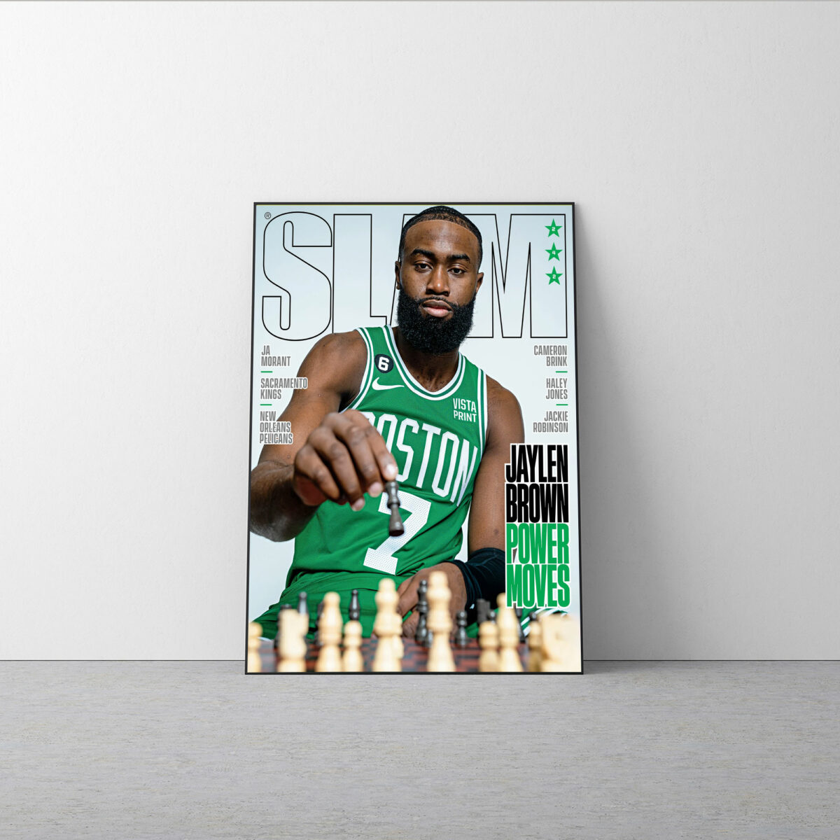 Jaylen Brown Poster - Boston Celtics Star Canvas