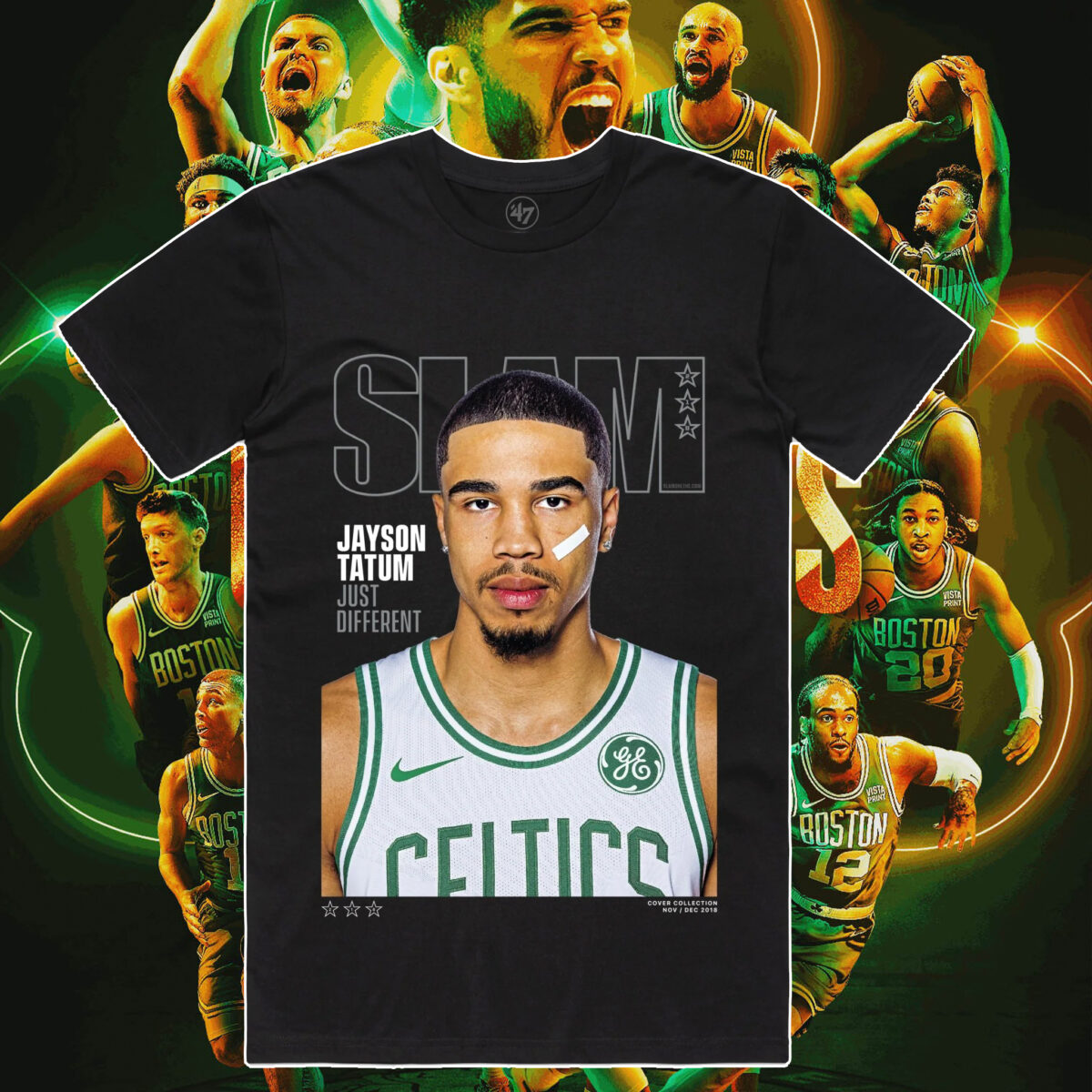 Jayson Tatum Just Different T-Shirt - Perfect Sweatshirt for Celtics Fans - Boston Celtics Hoodie