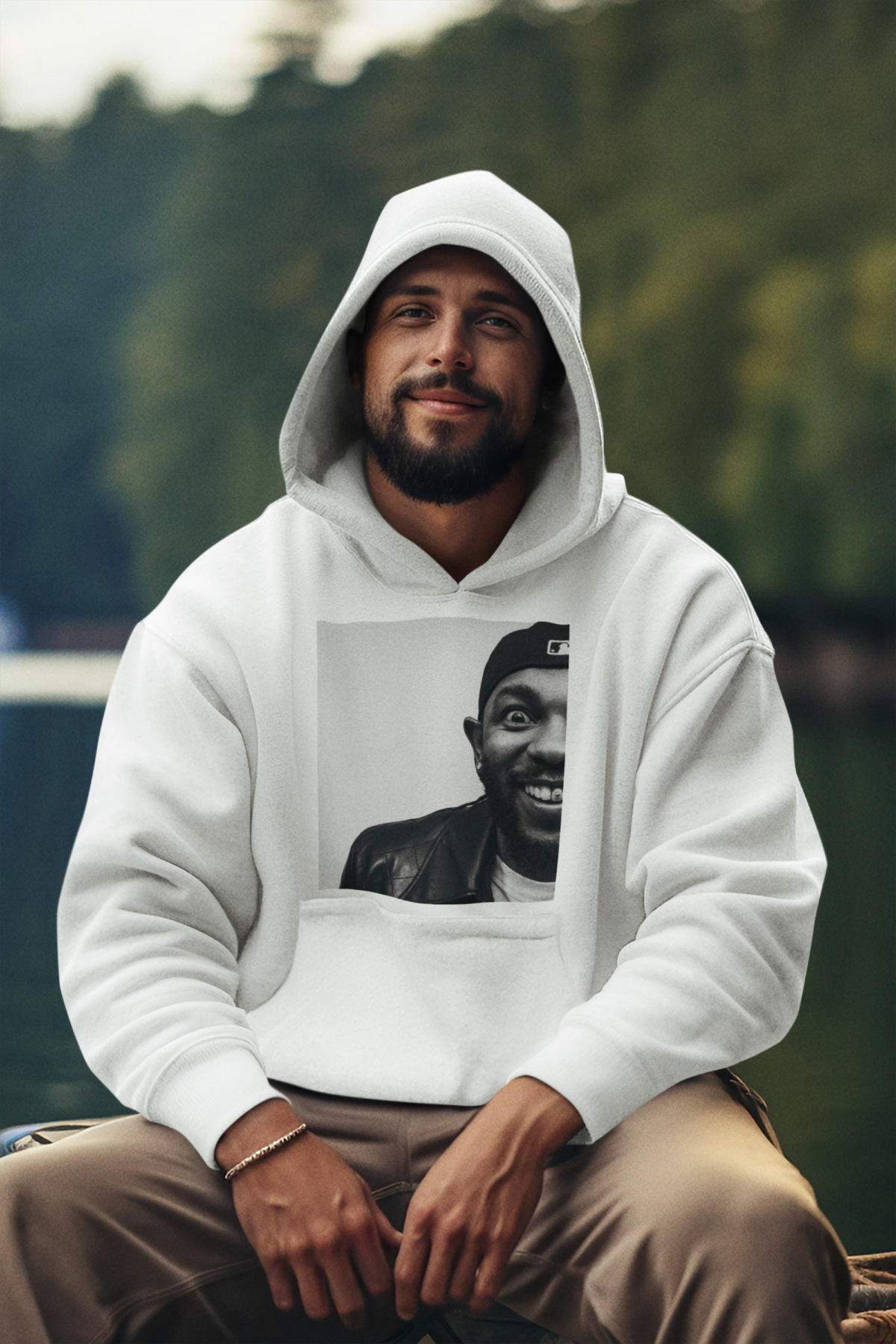 Kendrick Lamar T-shirt, Kendrick Lamar's "Not Like Us" Record Sweatshirt, The Pop Out Concert Hoodie