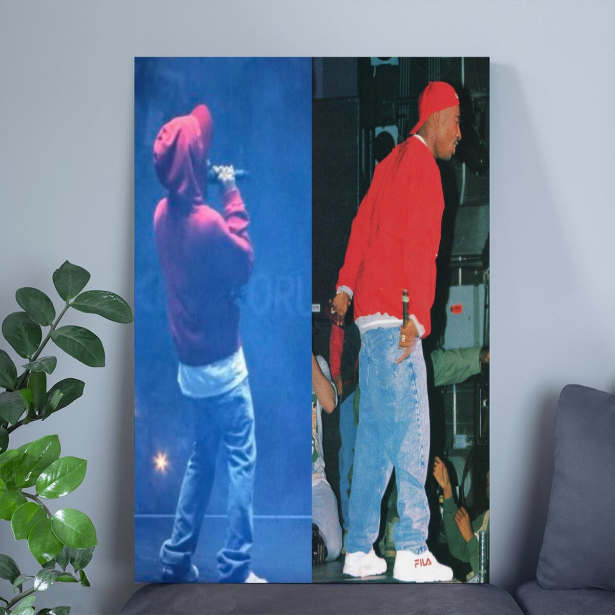 Kendrick Lamar Poster, 'Pop Out' Concert Canvas