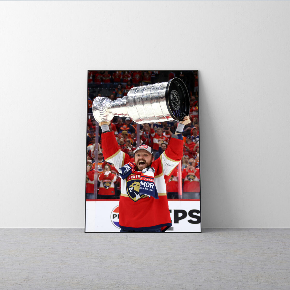 Sam Reinhart win Conn Smythe Trophy Poster - Stanley Cup Final Canvas