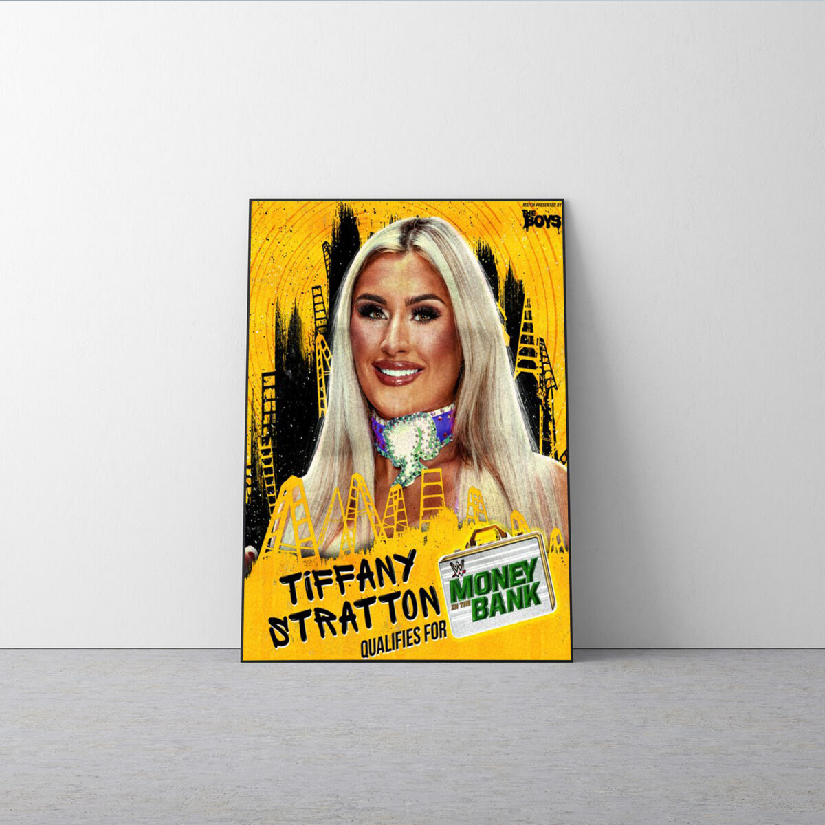 Tiffany Stratton’s Road to Money in the Bank Poster | SmackDown Victory Canvas