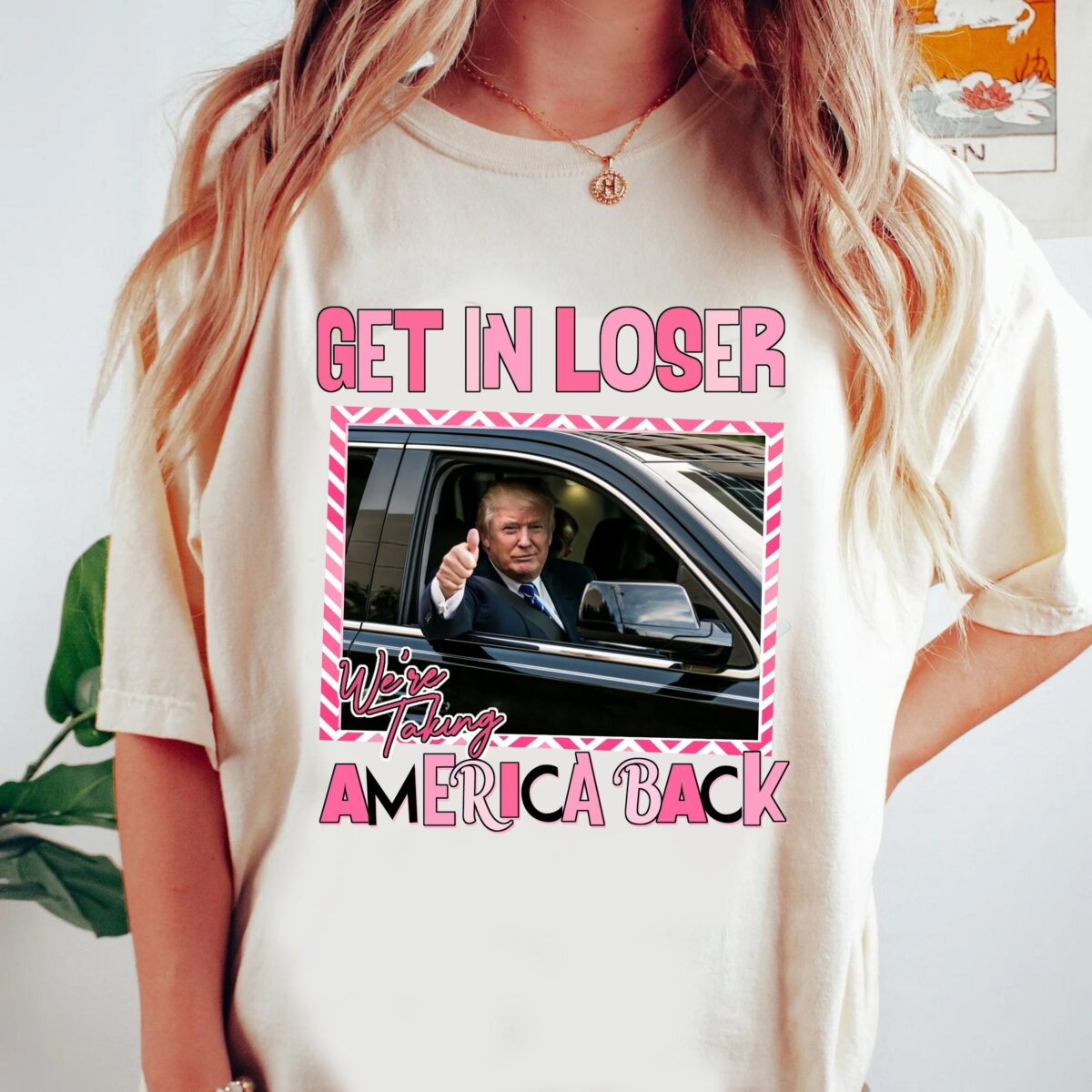 Trump Get In Loser We're Taking America Back T-shirt, Donald Trump 'Merica Sweatshirt, 4th of July Hoodie