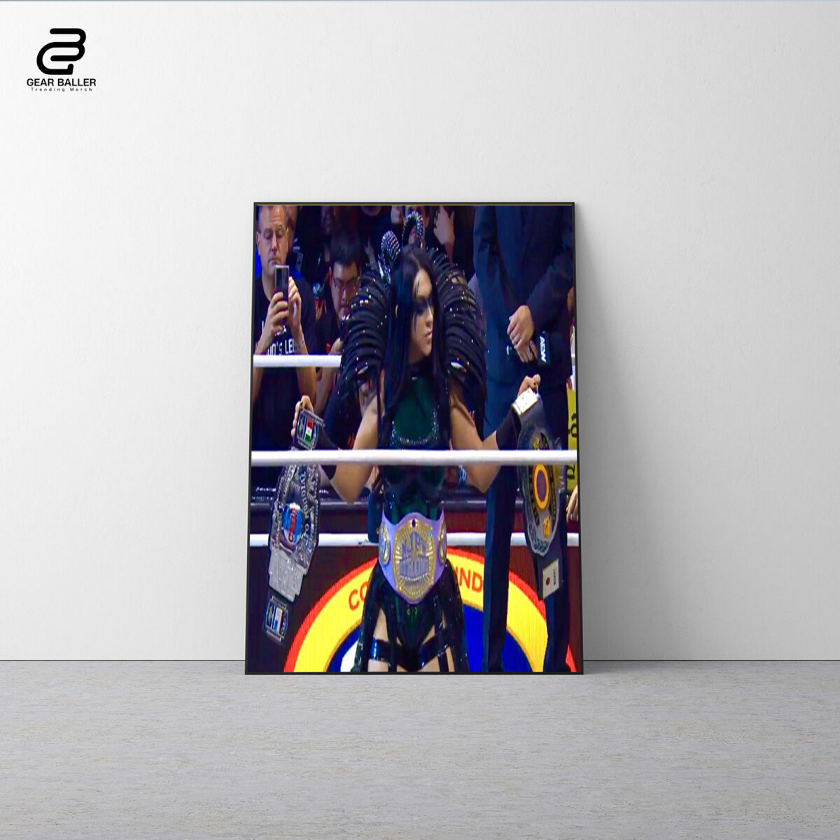 Stephanie Vaquer Wrestling Goddess Poster | Perfect Gift for Wrestling Fans Canvas