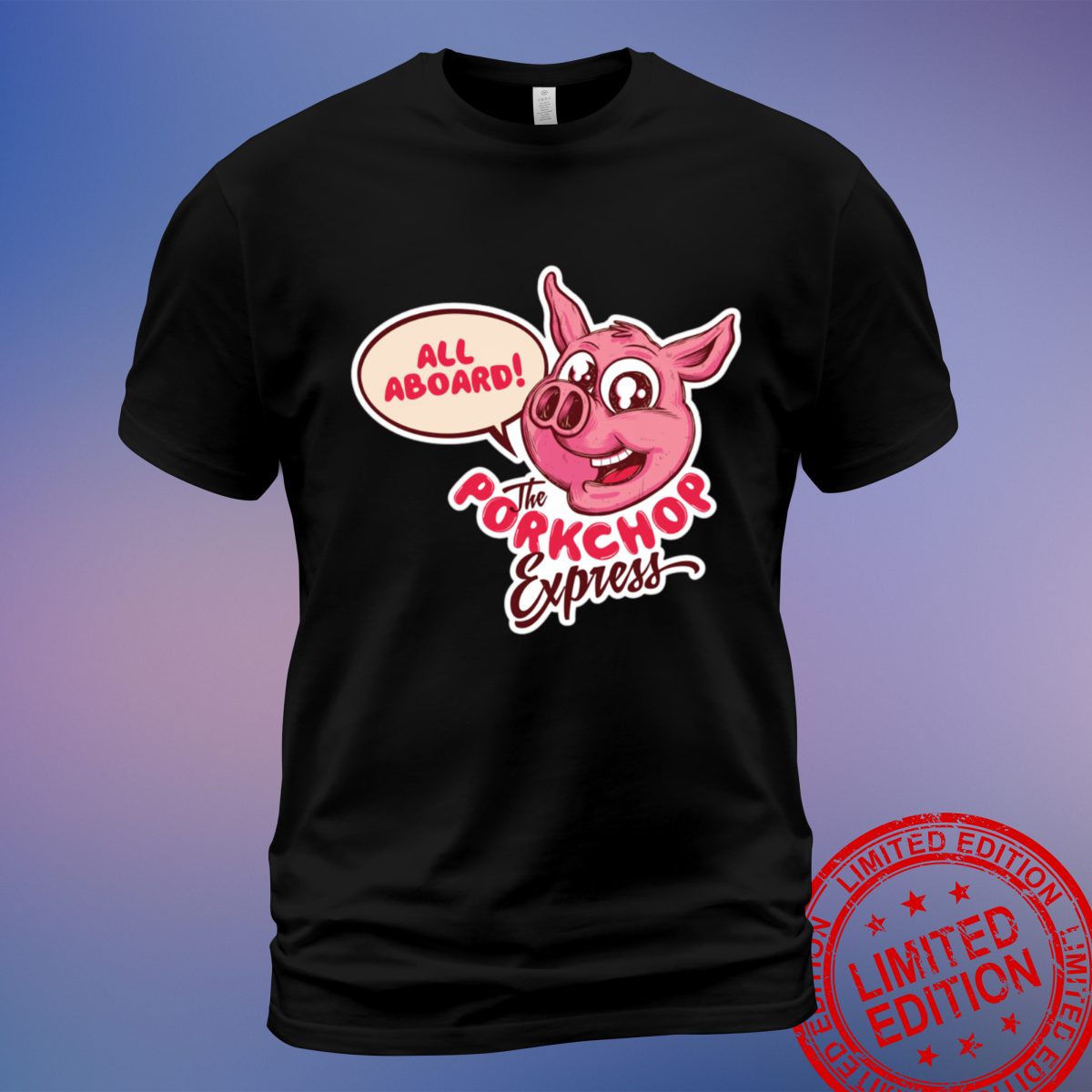 Stylish All Aboard the Porkchop Express! (BTLC) T-Shirt | Celebrate the Classic | Sweatshirt, Hoodie