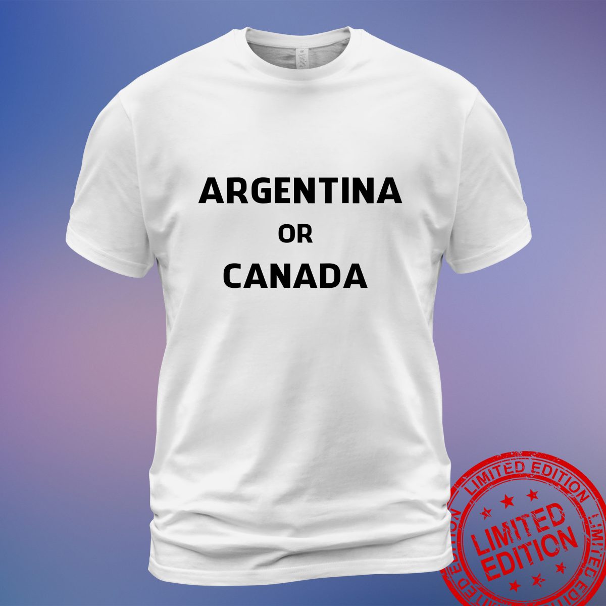 Argentina vs Canada Match T-Shirt, Sweatshirt, Hoodie