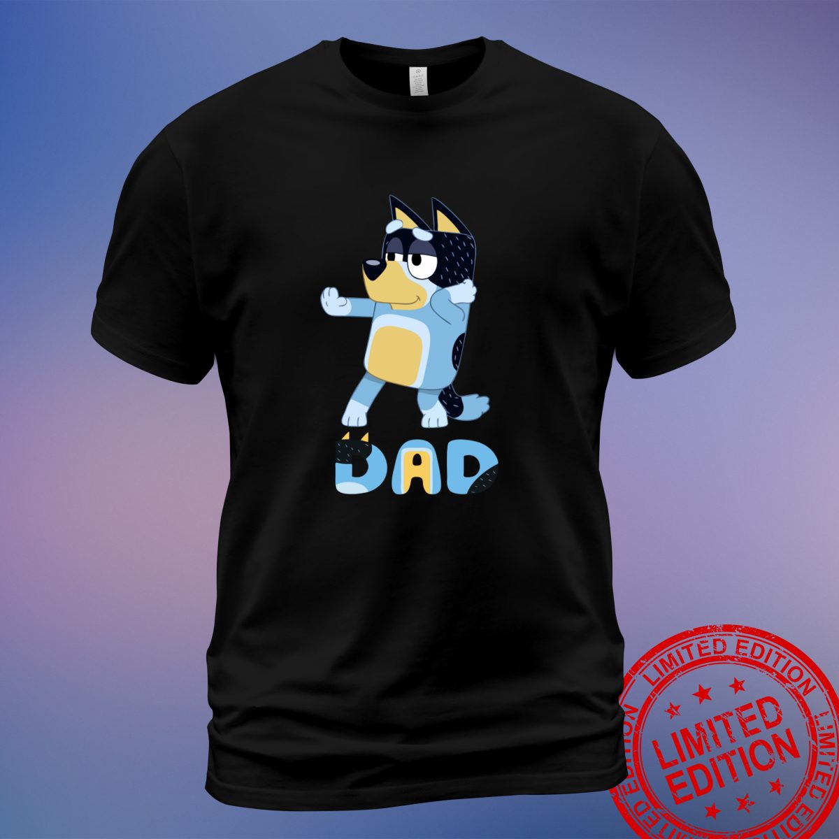 Exclusive Bluey Dad T-Shirt - Perfect Gift for Fans of Bluey and Family - Sweatshirt, Hoodie