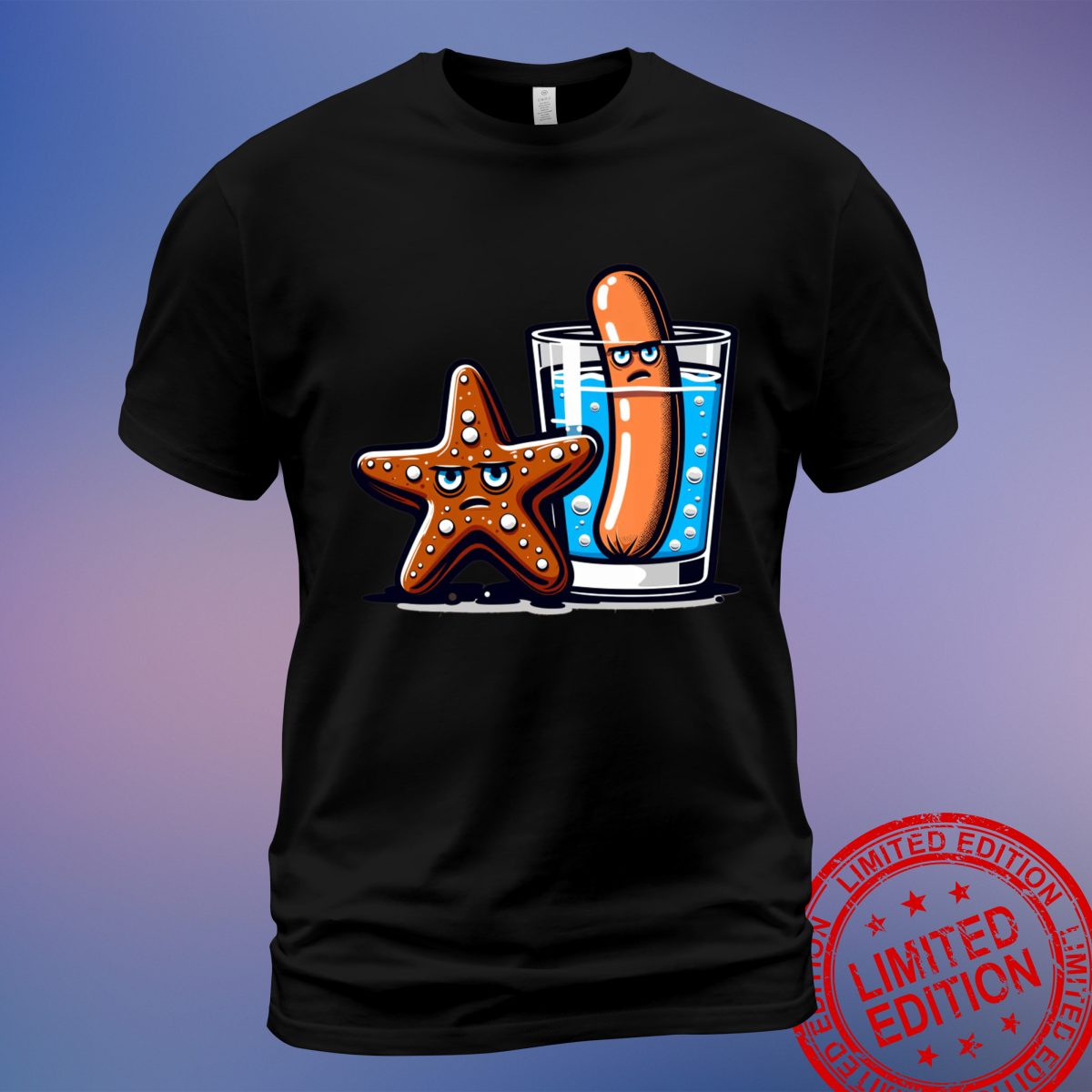 Celebrate with the Chocolate Starfish & Hot Dog Flavored Water T-Shirt | Unique Music Apparel | Sweatshirt, Hoodie