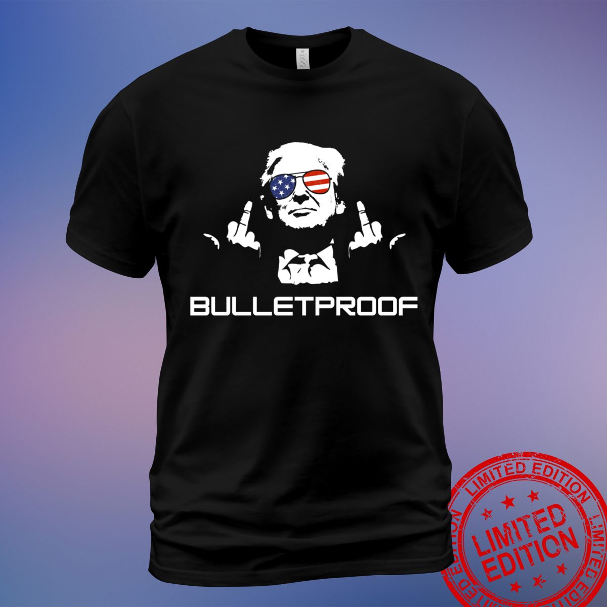 Stand Out with the Donald Trump Bulletproof T-Shirt – A Unique Way to Express Your Views - Sweatshirt, Hoodie