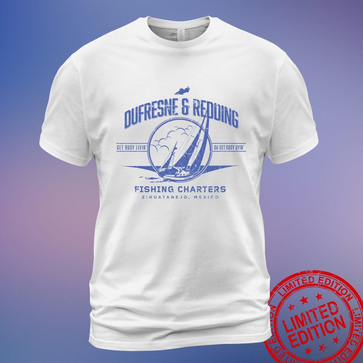 Dufresne Redding Fishing Charters Graphic T-Shirt - Show Your Love for Fishing Adventures - Sweatshirt, Hoodie