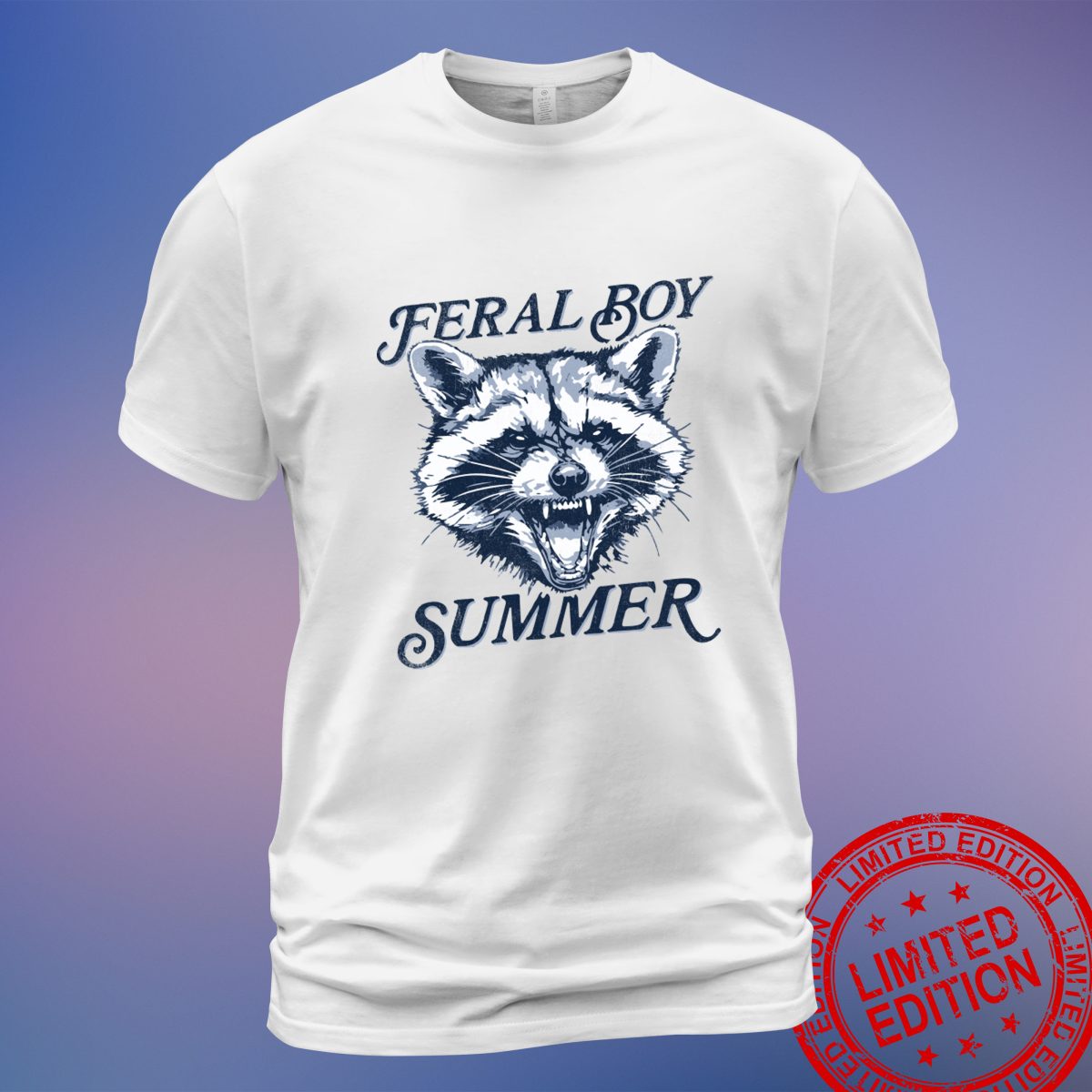 Feral Boy Summer T-Shirt | Embrace Summer with a Bold and Wild Graphic | Sweatshirt, Hoodie