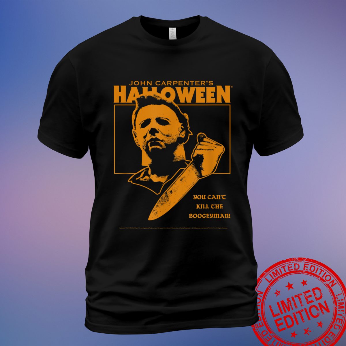 Spook Up Your Halloween with the 'You Can't Kill the Boogeyman!' T-Shirt, Sweatshirt, Hoodie