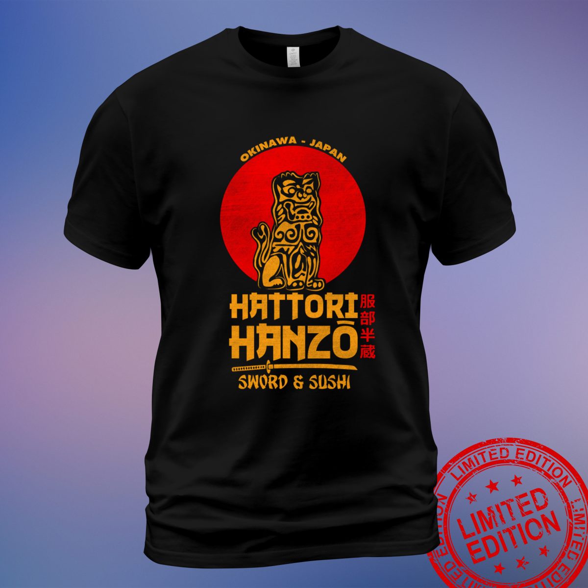 Explore Hattori Hanzo T-Shirt Designs - Samurai Style, Sweatshirt, Hoodie