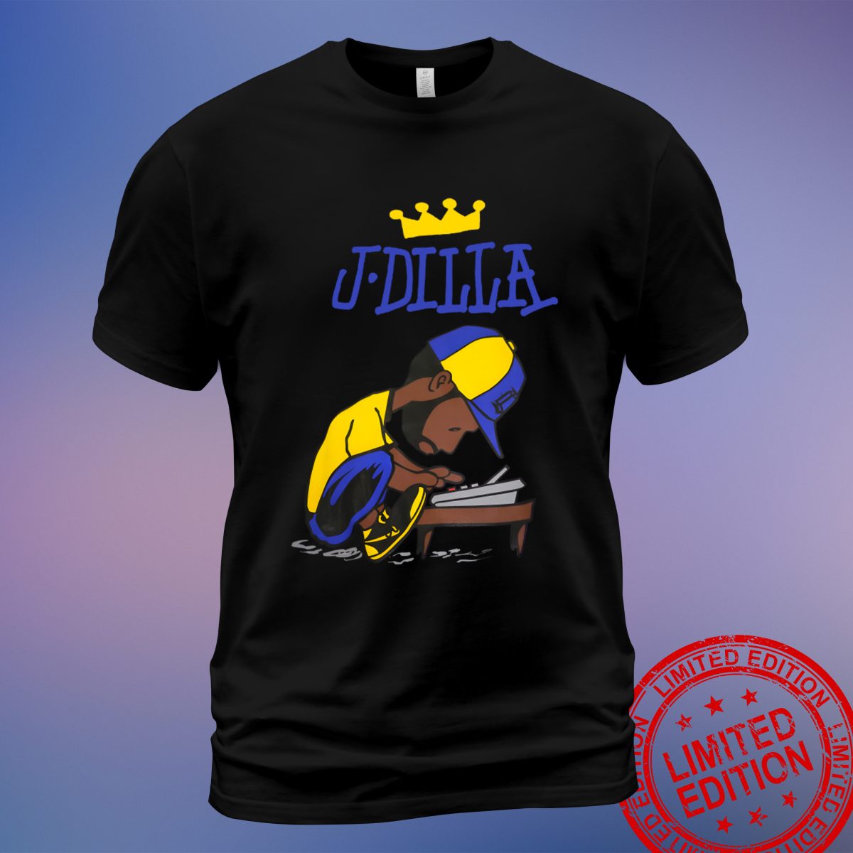 J. Dilla - The King Of Beats Graphic Tee - Honor the Maestro of Hip-Hop Production T-Shirt, Sweatshirt, Hoodie