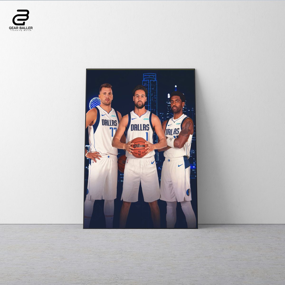 Klay Thompson Joining Mavs | Commemorative Sign-and-Trade Poster Canvas