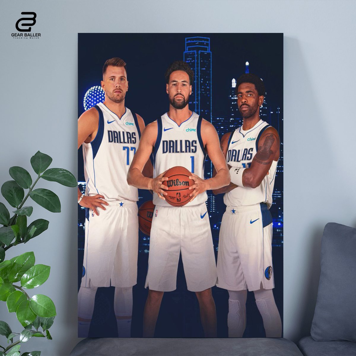 Klay Thompson Joining Mavs | Commemorative Sign-and-Trade Poster Canvas