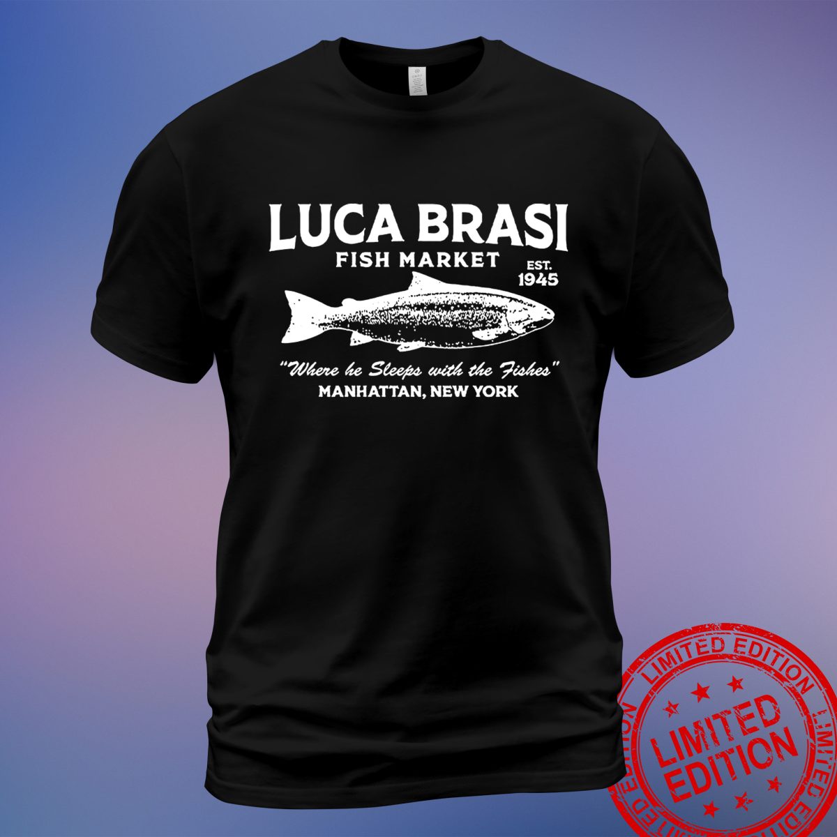 Classic Luca Brasi F T-Shirt - Show Your Love for This Legendary Movie Character - Sweatshirt, Hoodie