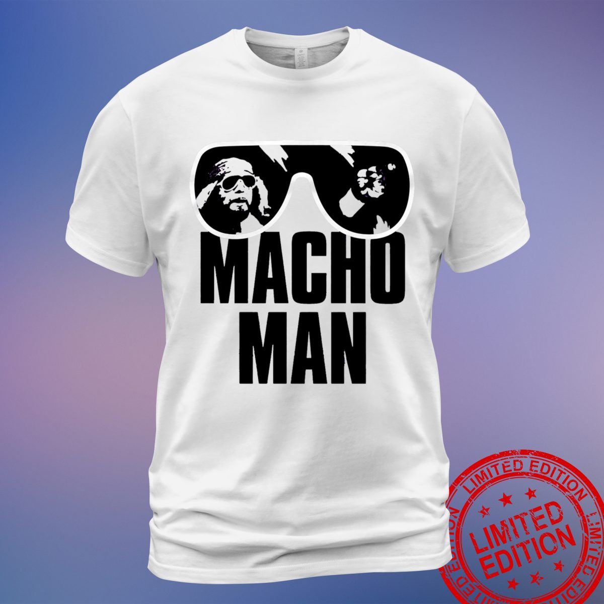 Unique Macho Man Shades T-Shirt | Make a Statement with Retro Flair | Sweatshirt, Hoodie