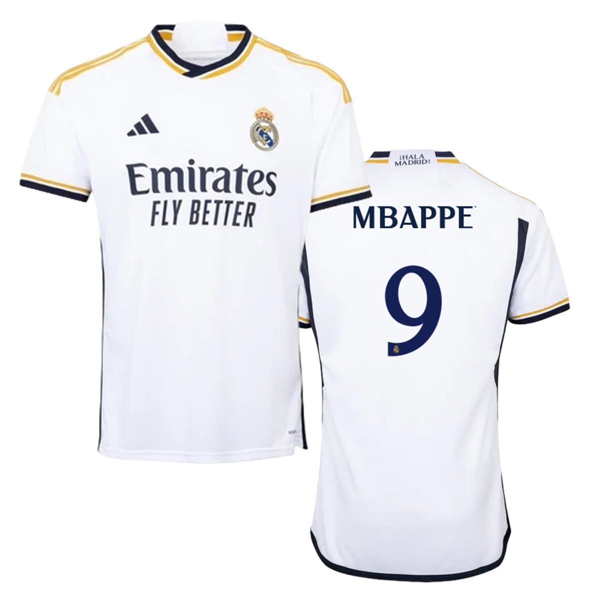 Real Madrid Mbappe 23/24 Home Jersey