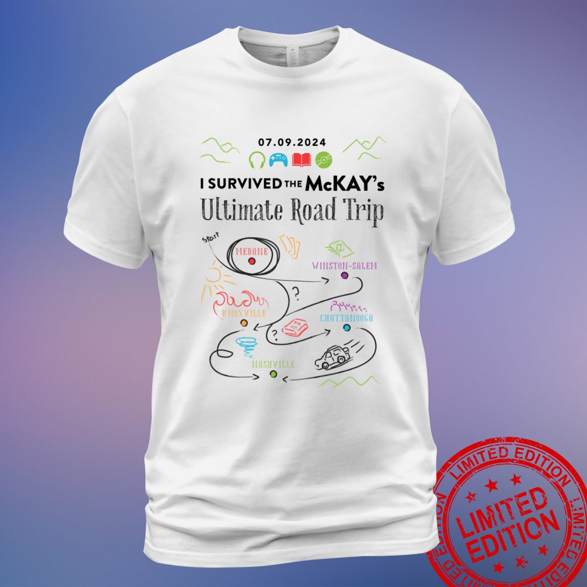 Commemorate Your Adventure with McKay's 2024 Road Trip T-Shirt, Sweatshirt, Hoodie