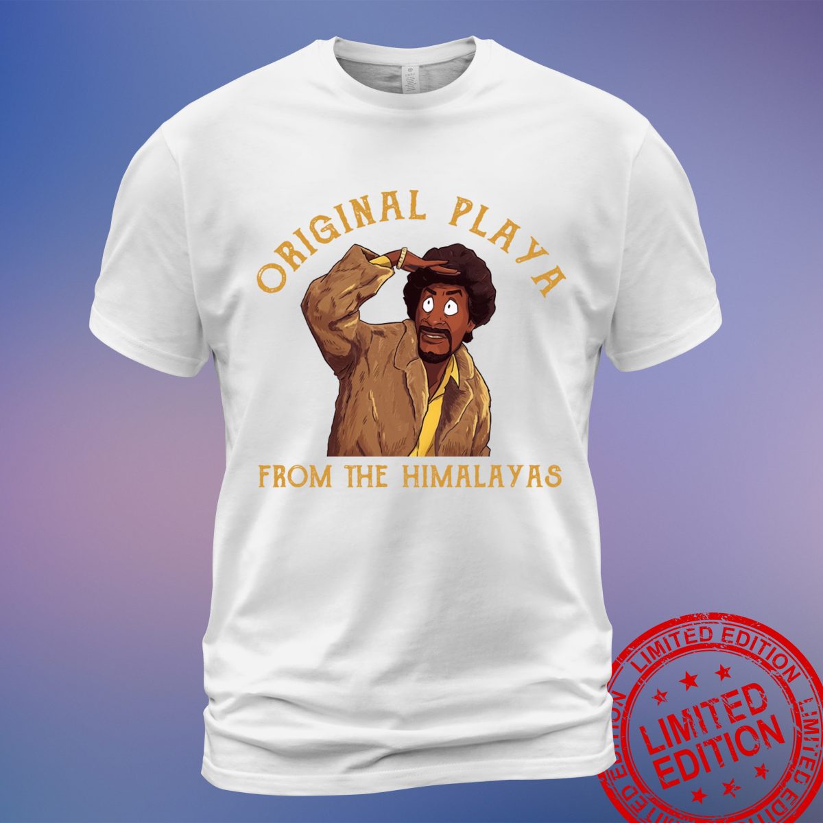 Original Playa From The Himalayas T-Shirt | Celebrate Martin Lawrence's Classic Show | Sweatshirt, Hoodie