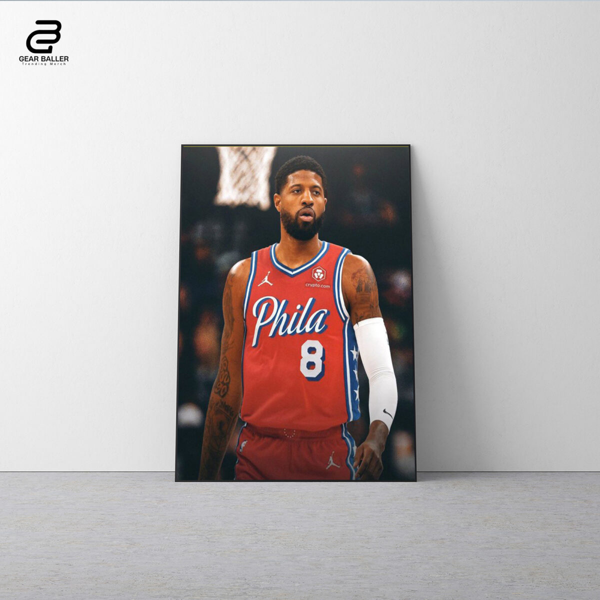 Paul George Joins the 76ers | Commemorative Poster Available Now Canvas