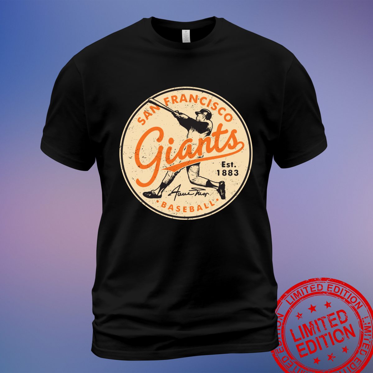 Classic Retro Giants Willie Mays Tee by Buck – Timeless Baseball Memorabilia T-Shirt, Sweatshirt, Hoodie