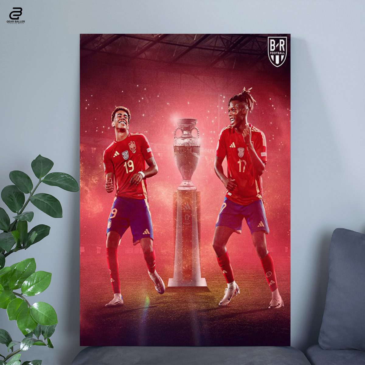 Celebrate Spain Road to the Euro 2024 Final with Our Exclusive Poster Canvas