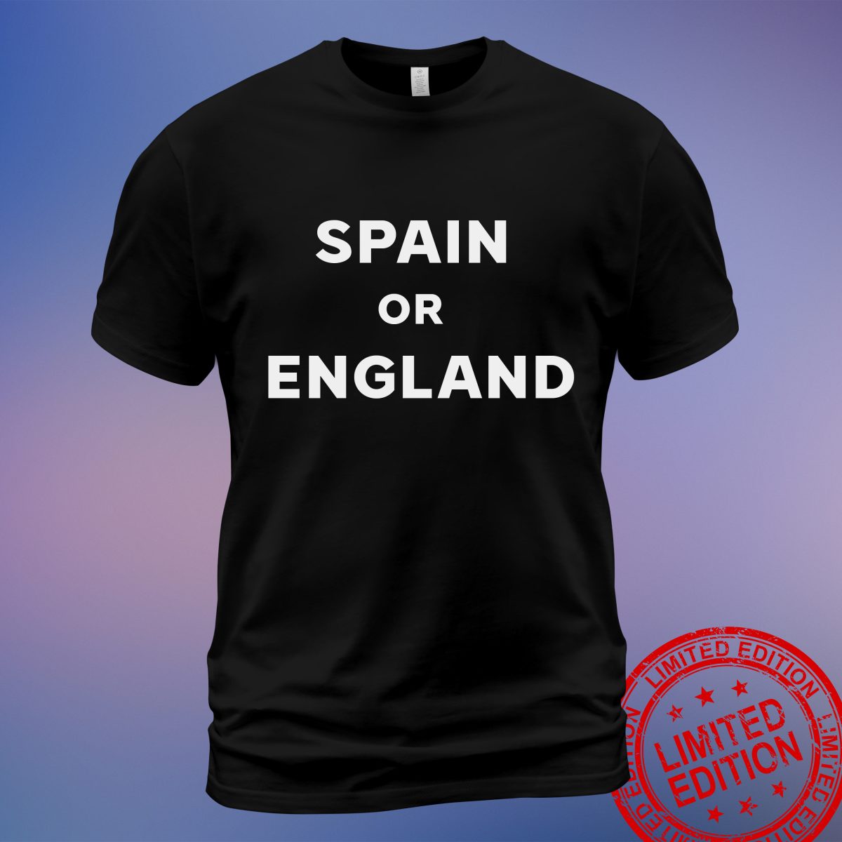 Exclusive Euro 2024 Final Spain or England T-Shirt , Sweatshirt, Hoodie