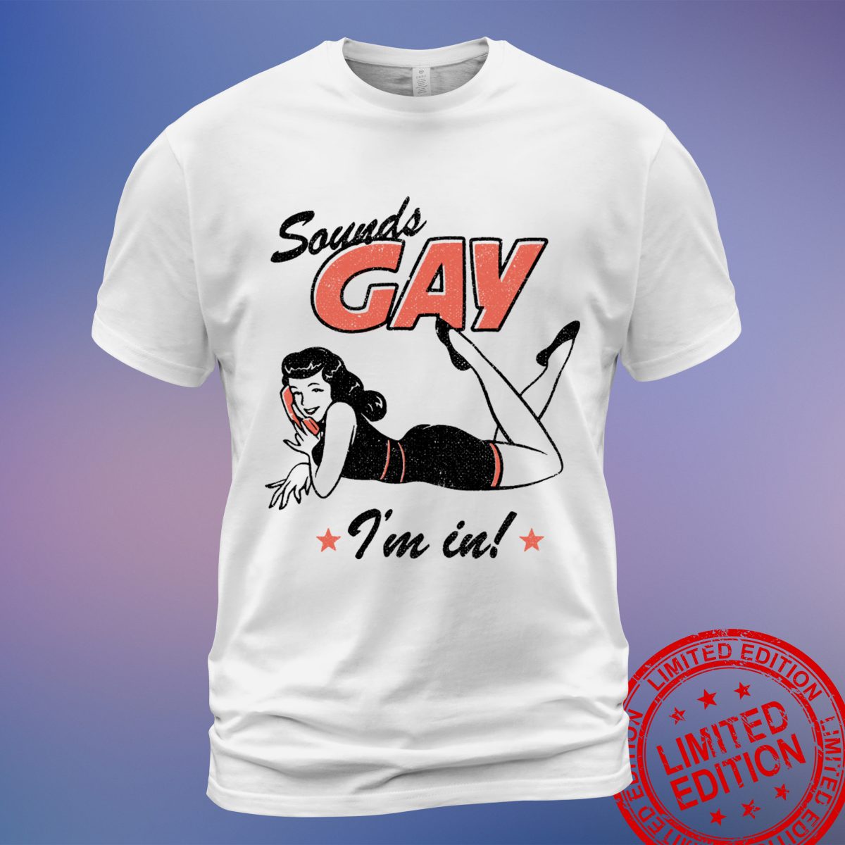 Trendy 'Sounds Gay I'm In' T-Shirt | Embrace Fun and Inclusivity | Sweatshirt, Hoodie