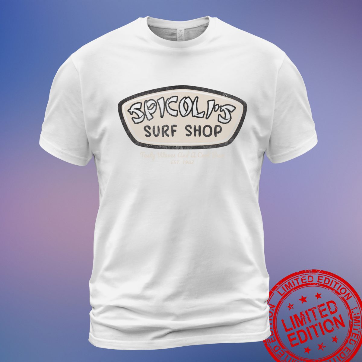 Get the Look with Spicoli's Surf Shop T-Shirt - Fun and Stylish Surfwear - Sweatshirt, Hoodie