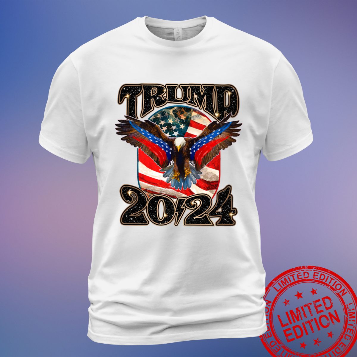 Stylish Trump 2024 Eagle T-Shirt | A Must-Have for Political Supporters | Sweatshirt, Hoodie