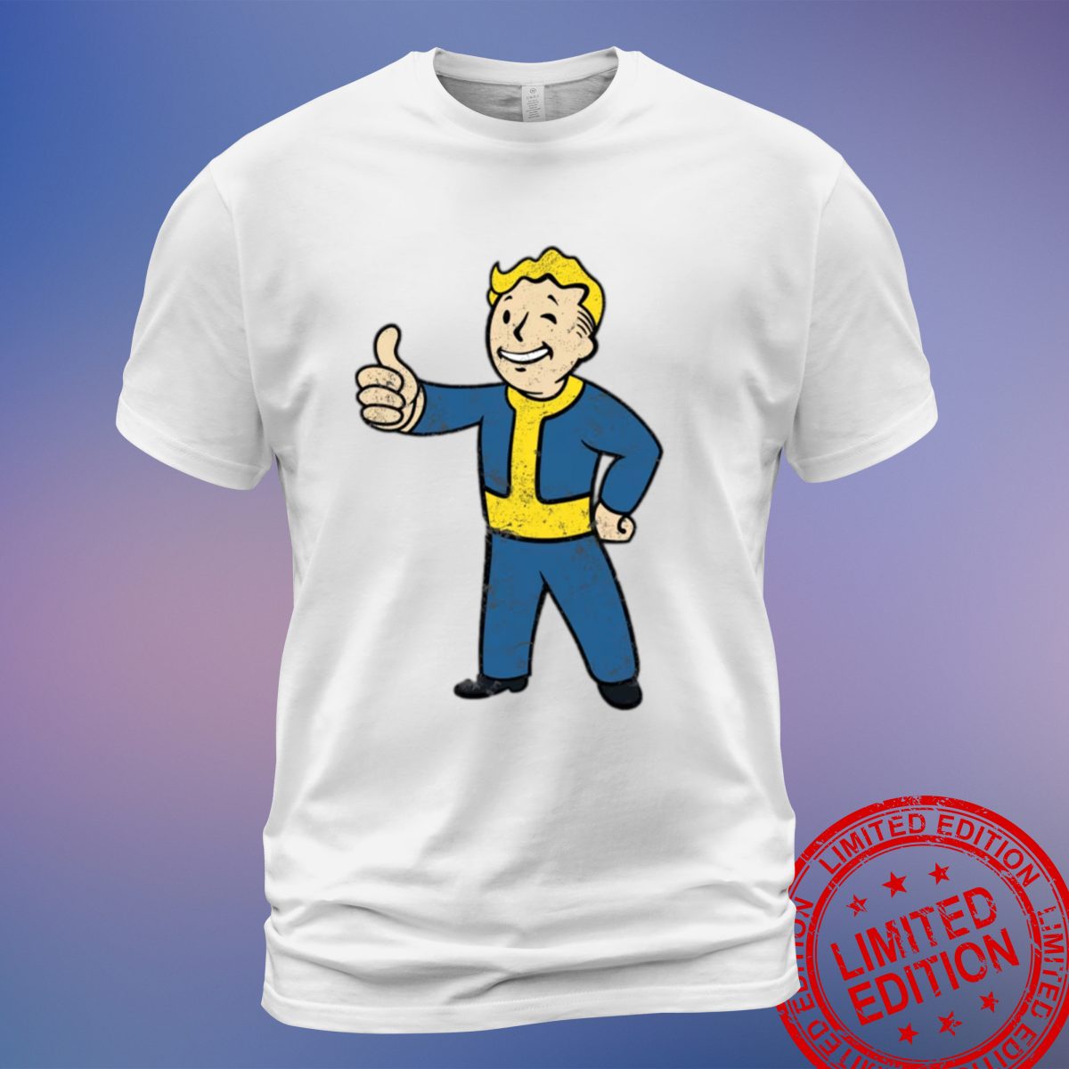 Unique Vault Boy T-Shirt | Perfect for Fans of the Fallout Series | Sweatshirt, Hoodie