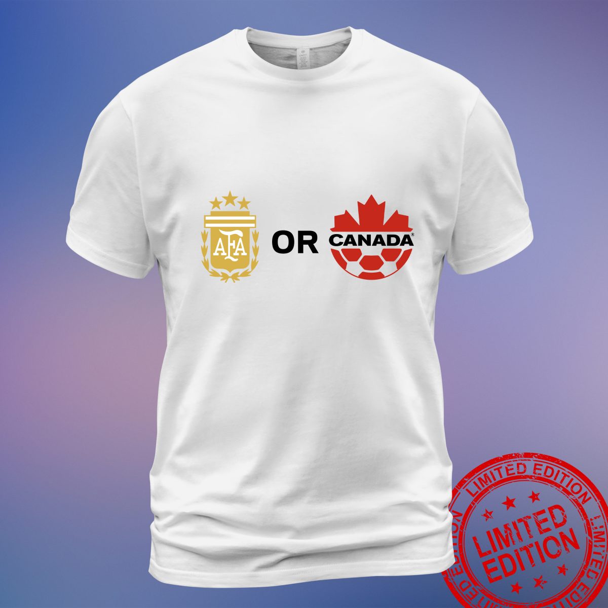 Exclusive Argentina vs Canada T-Shirts, Sweatshirt, Hoodie