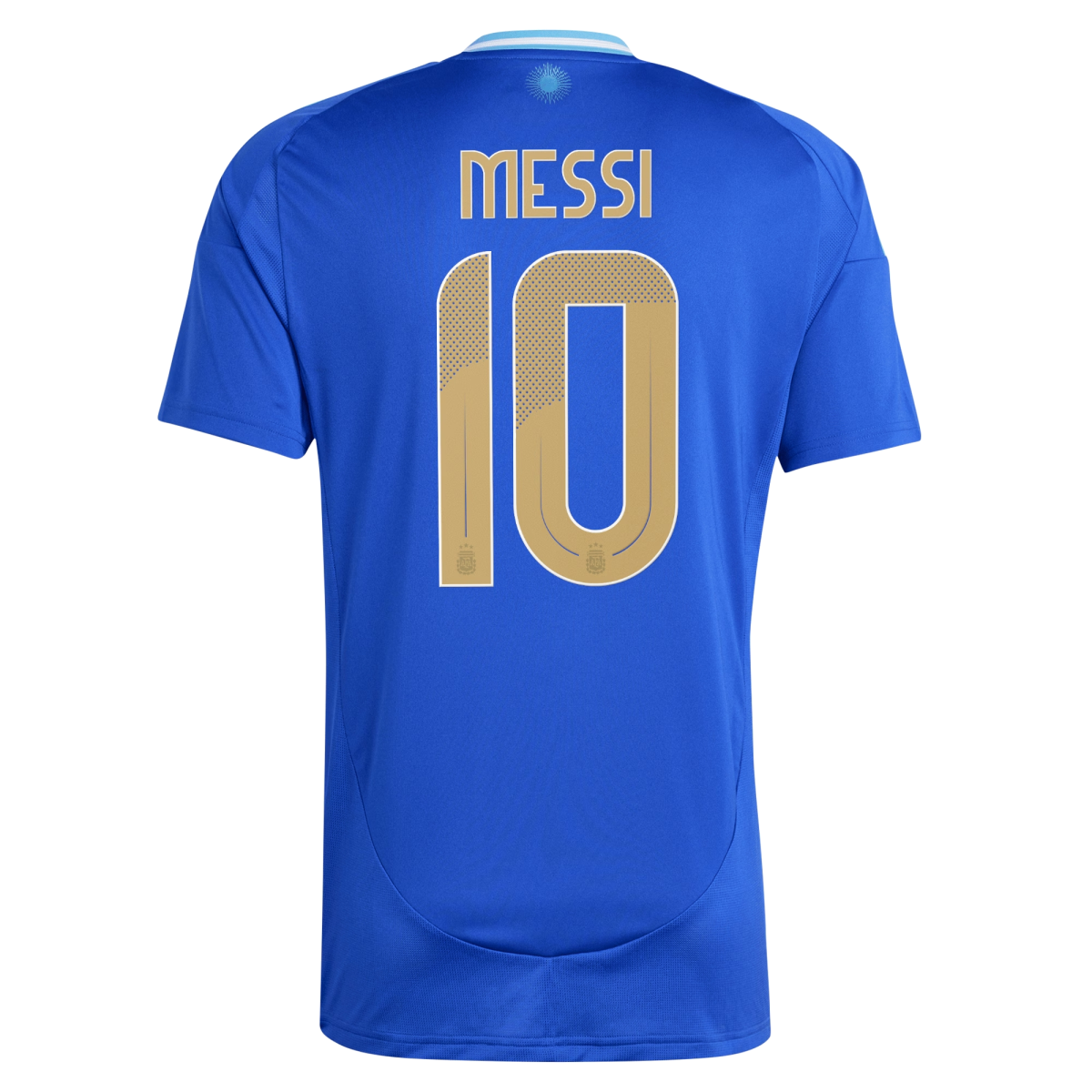 Lionel Messi Argentina Jersey 2024: 3-Star Away Kit - Can Be Custom Name and Number