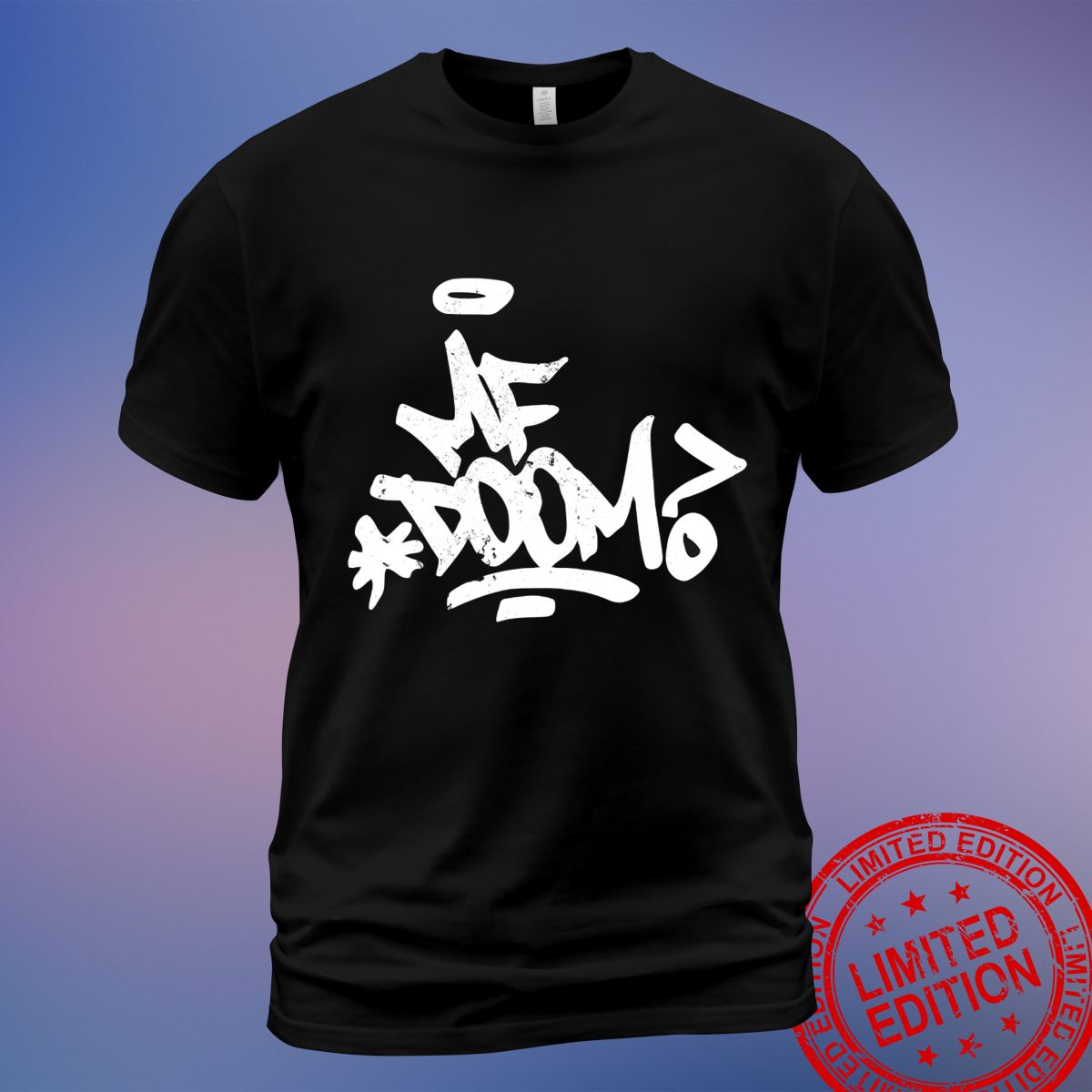 Limited Edition MF Doom Signature T-Shirt | Celebrate Hip-Hop Legends | Sweatshirt, Hoodie