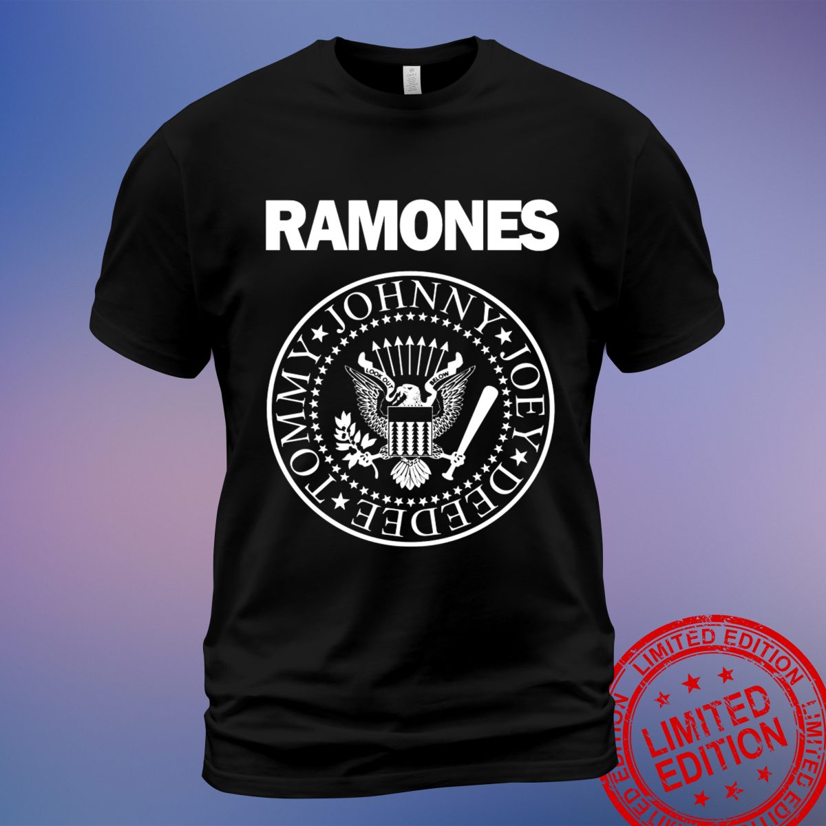 Trendy White Design of Ramones T-Shirt | Show Off Your Rock Heritage | Sweatshirt, Hoodie