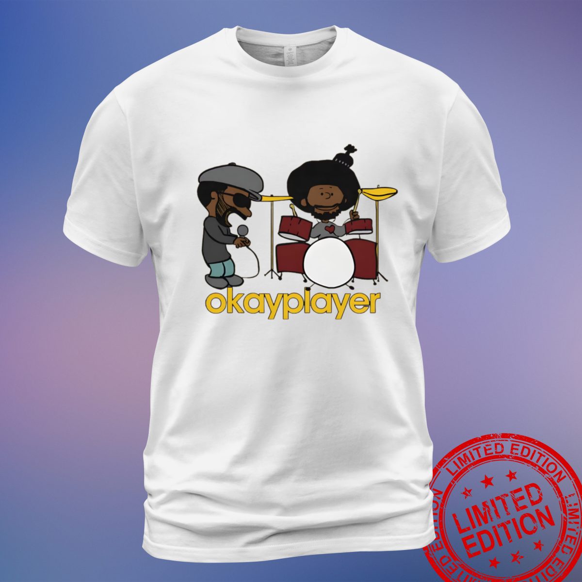 Celebrate Iconic Hip-Hop Legends with the Black Thought and Questlove Okayplayer T-Shirt, Sweatshirt, Hoodie