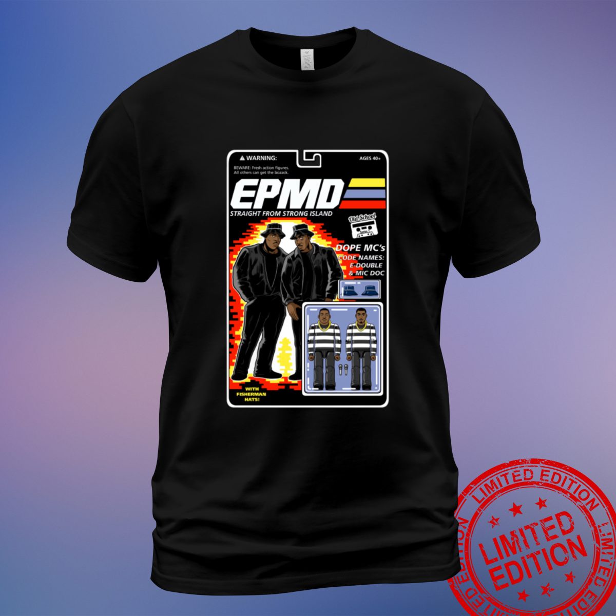 Show Your Love for EPMD with the Action Figures T-Shirt – Perfect for Hip-Hop Enthusiasts - Sweatshirt, Hoodie