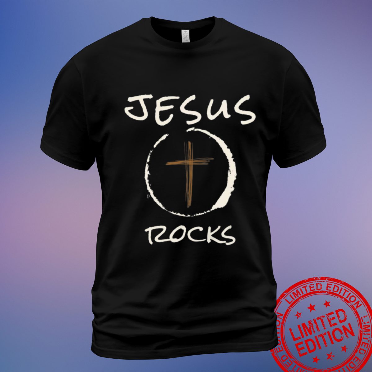 Jesus Rocks T-Shirt – Faith-Inspired Apparel for Believers - Sweatshirt, Hoodie